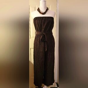 Bobeau Colleen Knit Strapless Jumpsuit